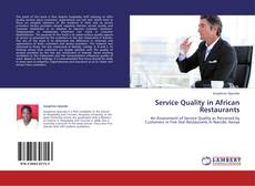 Couverture de SERVICE QUALITY IN AFRICAN RESTAURANTS