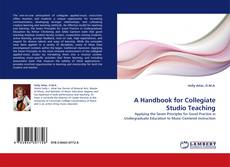 A Handbook for Collegiate Studio Teaching kitap kapağı