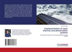 Buchcover von Implementation of solar thermal and photovoltaic systems