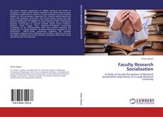 FACULTY RESEARCH SOCIALIZATION的封面