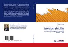 Couverture de Marketing Universities