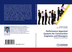 Buchcover von Performance Appraisal Systems for Construction Engineers and Managers