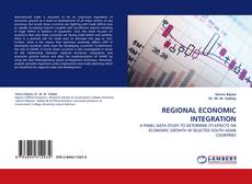 REGIONAL ECONOMIC INTEGRATION kitap kapağı