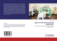 Portada del libro de Age at menarche among adolescets