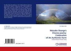 Buchcover von Ntozake Shange's Choreo-poetry: Celebration of An Authentic Form