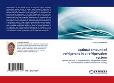 Bookcover of optimal amount of refrigerant in a refrigeration system