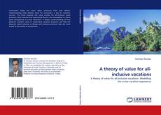 Capa do livro de A theory of value for all-inclusive vacations 