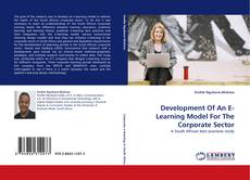 Buchcover von Development Of An E-Learning Model For The Corporate Sector