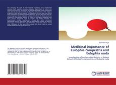 Capa do livro de Medicinal importance of Eulophia campestris and Eulophia nuda 