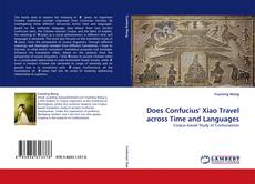 Capa do livro de Does Confucius' Xiao Travel across Time and Languages 