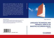 Buchcover von LANGUAGE TECHNIQUES AND THEMATIC ASPECTS OF BASOTHO ACCORDION MUSIC