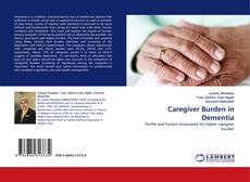 Capa do livro de Caregiver Burden in Dementia 