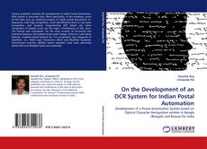 Buchcover von On the Development of an OCR System for Indian Postal Automation