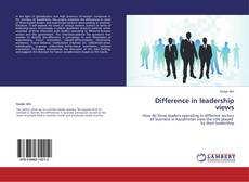 Couverture de Difference in leadership views