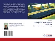 Portada del libro de Convergence in transition countries