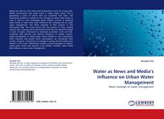 Capa do livro de Water as News and Media's Influence on Urban Water Management 
