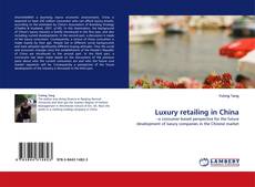 Buchcover von Luxury retailing in China
