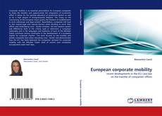 Capa do livro de European corporate mobility 