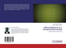 Buchcover von Ethical Dilemma in a Computerized society
