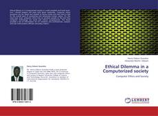 Portada del libro de Ethical Dilemma in a Computerized society