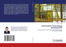 Bookcover of Information Technology development