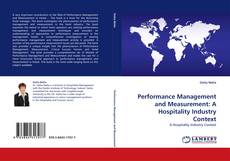 Capa do livro de Performance Management and Measurement: A Hospitality Industry Context 