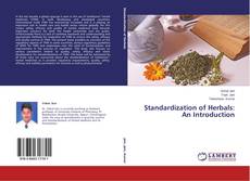 Couverture de Standardization of Herbals: An Introduction