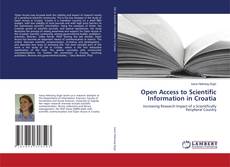 Portada del libro de Open Access to Scientific Information in Croatia