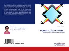 Capa do livro de HOMOSEXUALITY IN INDIA 