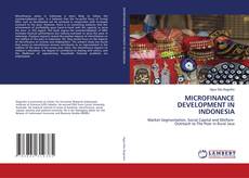 Capa do livro de MICROFINANCE DEVELOPMENT IN INDONESIA 