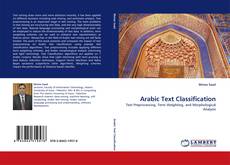 Buchcover von Arabic Text Classification
