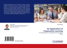 Bookcover of An Application of Cooperative Learning