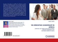 Capa do livro de RE-ORIENTING LEADERSHIP IN AFRICA 