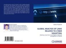 Capa do livro de GLOBAL ANALYSIS OF LAWS RELATED TO CYBER SQUATTING 