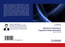 Portada del libro de Spectrum Sensing in Cognitive Radio Networks