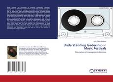 Portada del libro de Understanding leadership in Music Festivals