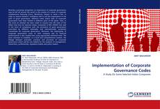 Buchcover von Implementation of Corporate Governance Codes