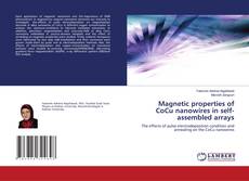 Обложка Magnetic properties of CoCu nanowires in self-assembled arrays