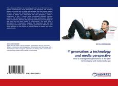 Capa do livro de Y generation: a technology and media perspective 