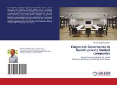 Capa do livro de Corporate Governance in Danish private limited companies 