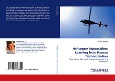 Buchcover von Helicopter Automation: Learning from Human Demonstration