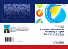 Buchcover von Students'Attitude Towards Advertising in Higher Education Institutions