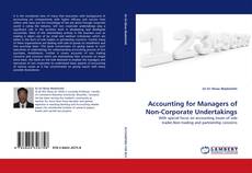 Buchcover von Accounting for Managers of Non-Corporate Undertakings