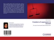 Capa do livro de Freedom of expression in Kuwait 