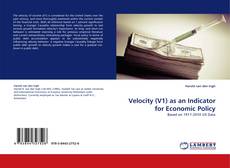 Buchcover von Velocity (V1) as an Indicator for Economic Policy