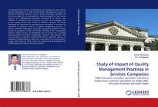 Bookcover of Study of Impact of Quality Management Practices in Services Companies