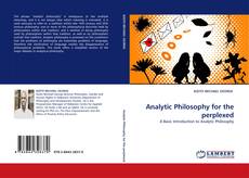 Portada del libro de Analytic Philosophy for the perplexed