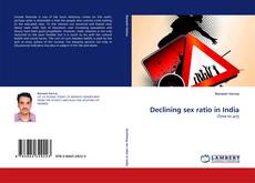 Buchcover von Declining sex ratio in India