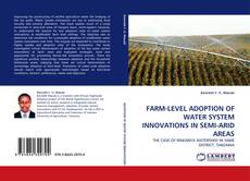 Copertina di FARM-LEVEL ADOPTION OF WATER SYSTEM INNOVATIONS IN SEMI-ARID AREAS