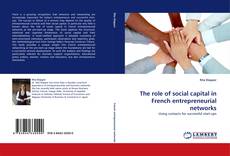 Capa do livro de The role of social capital in French entrepreneurial networks 